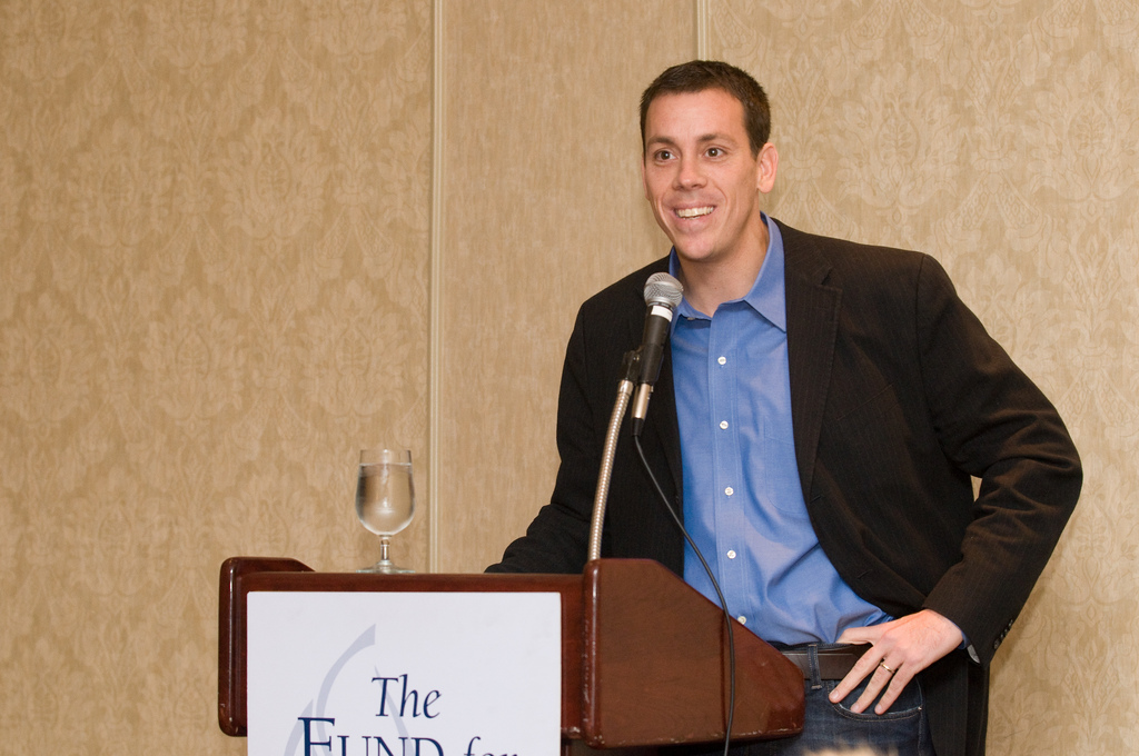 Friday night’s keynote address was delivered by Jim VandeHei, executive editor and co-founder of Poltitico.  