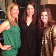 Lindsey Parke attends a TFAS alumni event in Chicago. She is one of a number of alumni that makes monthly donations to TFAS through The Ben Franklin Club (l.-r.) Kiri Haggans (ICPES 05), Courtney Rohrbach (IPVS 05) and Lindsey Parke (IBGA 05).