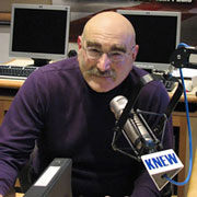 Bob Zadek hosting his radio program on Talk 910 AM out of San Francisco. 