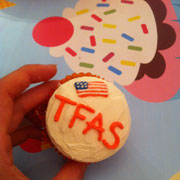 Milosevic bakes special cupcakes in honor of TFAS