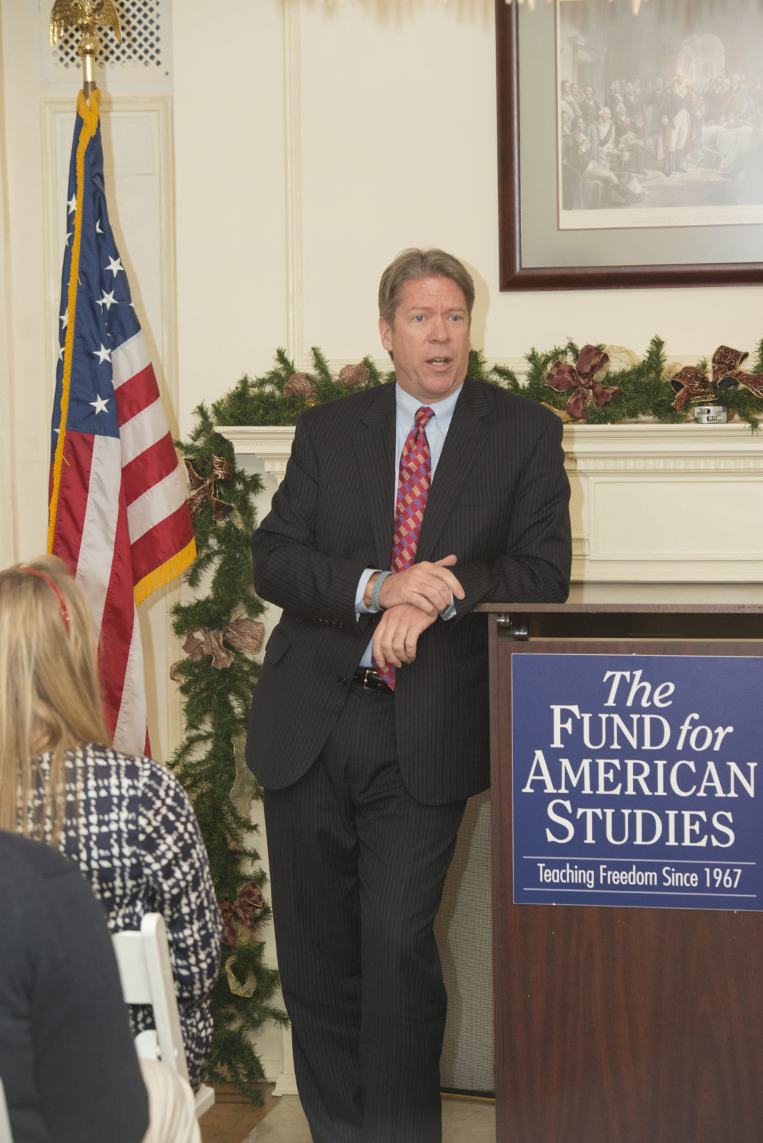 Major Garrett, chief White House correspondent for CBS News, advises TFAS graduates to be persistent and passionate.