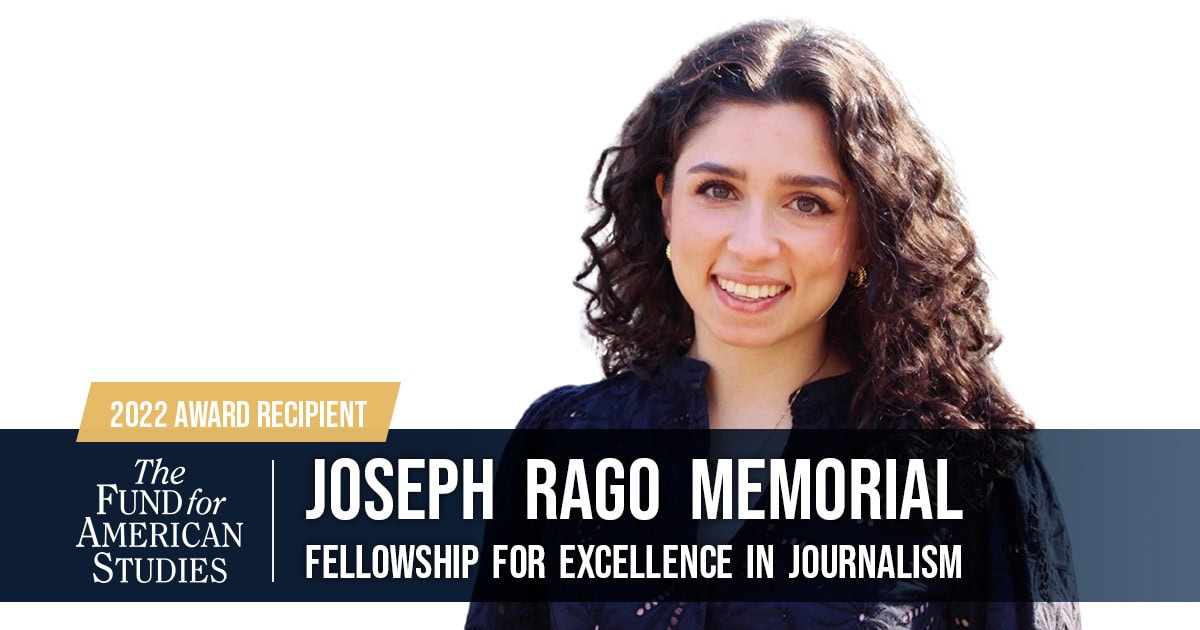 Carine Hajjar Selected as 2022 Joseph Rago Memorial Fellow for ...