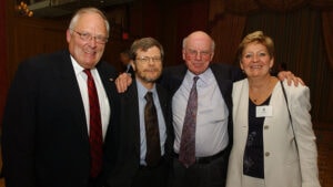 Feulner, Ray LaJeunesse, Richard Viguerie and Jade West at Feulner's 2004 Judd Awards Presentation.